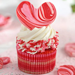 Sweet Heart Cupcakes for Valentine's Day
