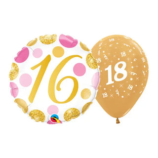 16th - 20th Birthday Balloons