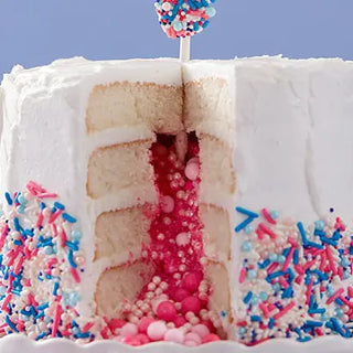 Gender Reveal Baking & Cake Decorating
