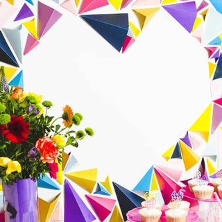 Geometric-Party Build a Birthday NZ
