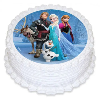 Round Edible Cake Images