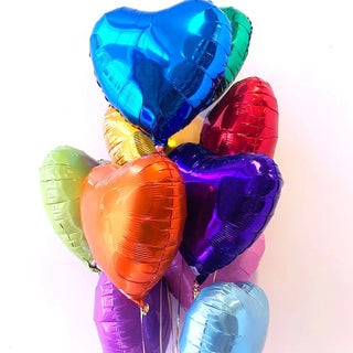 Solid-Colour-Foil-Balloons Build a Birthday NZ