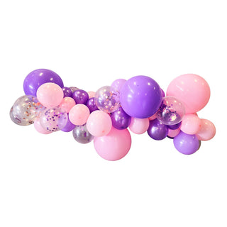 Pink & Purple Balloon Garland Kit | Pink Party Supplies NZ