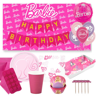 Deluxe Barbie Party Pack for 8 - SAVE 20%