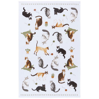 Now Designs | Cat Collective Tea Towel | Cat Party Supplies NZ