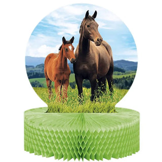 Horse & Pony Honeycomb Centrepiece
