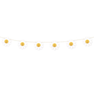 Daisy Honeycomb Garland | Daisy Party Supplies NZ