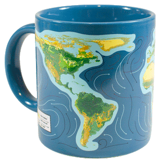 The Unemployed Philosophers Guild |Climate Change Heat Changing Mug | Gifts NZ