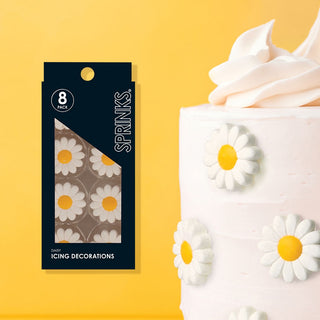 Sprinks | Daisy Icing Decorations | Floral Cake Decorations NZ