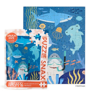 WerkShoppe | Shark Tank Puzzle Snax | Shark Party Supplies NZ