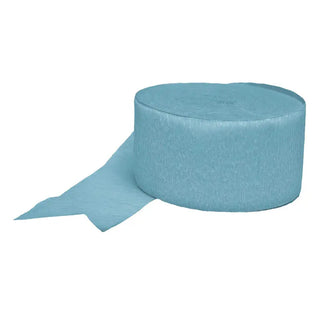 Baby Blue Crepe Streamer | Blue Party Supplies NZ