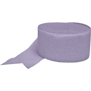 Lavender Crepe Streamer | Lavender Party Supplies NZ