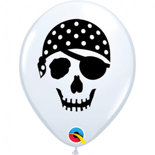 Qualatex | Mini Pirate Skull Balloons | Pirate Party Supplies NZ