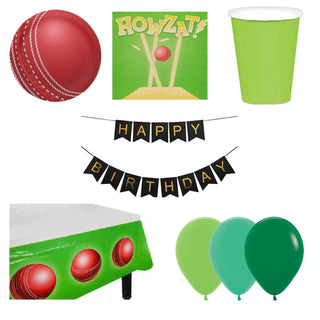 Cricket Party Essentials for 8 - SAVE 10%