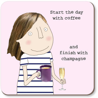 Rosie Made A Thing | Coffee and Fizz Coaster | Gifts NZ
