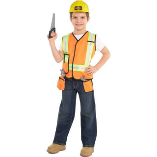 Construction Worker Costume - 4 - 6 yrs
