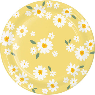 Sweet Daisy Dinner Plates | Garden Party Supplies NZ