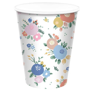Floral Ditsy Cups | Floral Party Supplies NZ