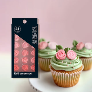Sprinks | Mini Roses Icing Decorations | Floral Cake Decorations NZ
