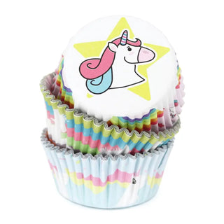 Unicorn Foil Baking Cups | Unicorn Party Supplies NZ