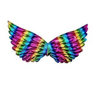 Metallic Rainbow Fairy Wings | Unicorn Party Supplies NZ