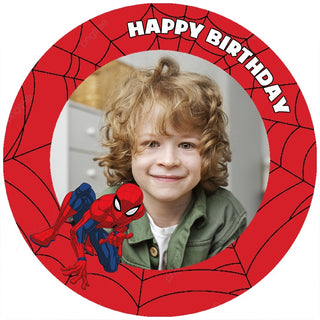 Personalised Spiderman Edible Cake Image | Spiderman Party Supplies NZ