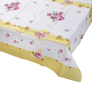 Talking Tables | Truly Scrumptious Floral Paper Table Cover | Tea Party Supplies NZ