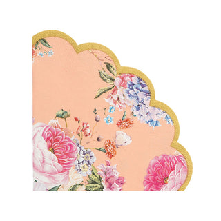Talking Tables | Truly Scrumptious Floral Scalloped Napkins | Tea Party Supplies NZ