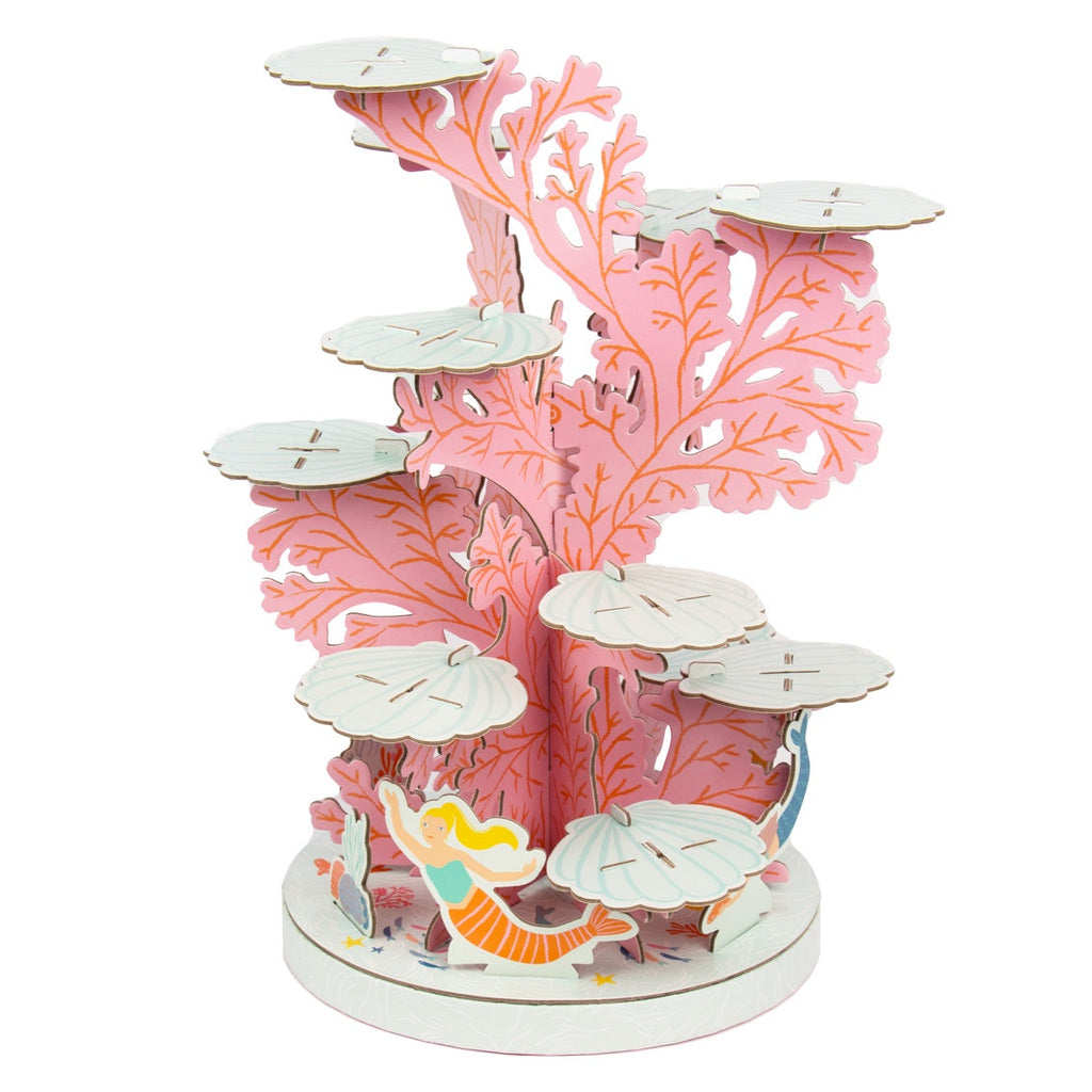 Make Waves Mermaids & Coral Reef Cake Stand NZ Build a Birthday NZ
