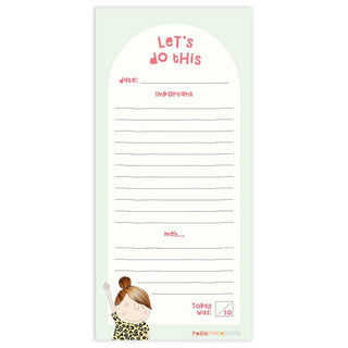 Rosie Made a Thing | Let's Do This Slim List Pad | Gifts NZ
