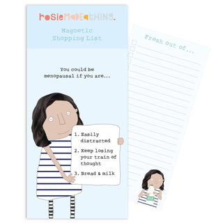 Rosie Made a Thing | Menopause Magnetic List Pad | Funny Gifts NZ