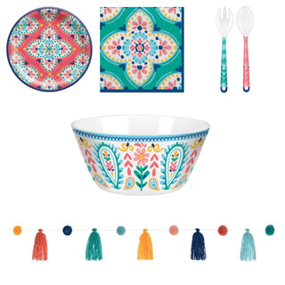 Boho Vibes Party Pack for 8 - SAVE 50%