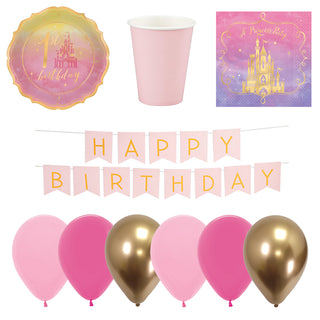Disney Princess 1st Birthday Party Essentials Pack