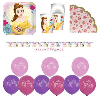 Beauty and the Beast Party Essentials for 8