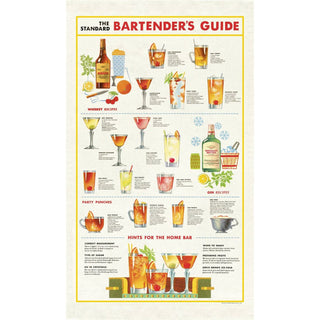 Cavallini & Co | Bartenders Guide Tea Towel | Gifts NZ