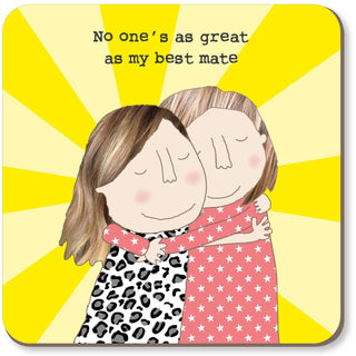 Rosie Made A Thing | Best Mate Coaster | Gifts NZ