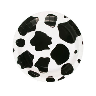 Cow Print Plates | Farm Party Supplies NZ