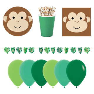 Monkey Party Essentials for 8 - SAVE 25%