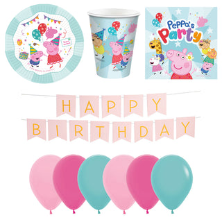 Peppa Pig Party Essentials for 8