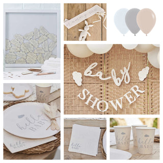 Cloud Baby Shower Pack for 8 - SAVE 25%