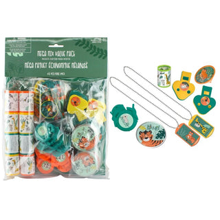 Get Wild Mega Mix Favour Pack | Jungle Animal Party Supplies NZ