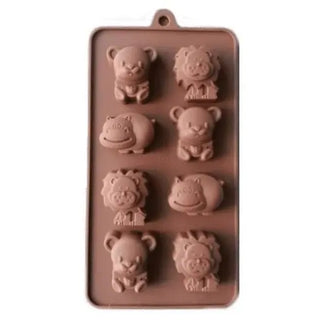 Jungle Animal Silicone Mould