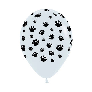 Paw Print Balloons 25 Pack | Animal Party Supplies NZ