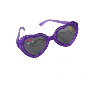 Amscan | Purple Glitter Heart Glasses | Trolls Party Supplies NZ