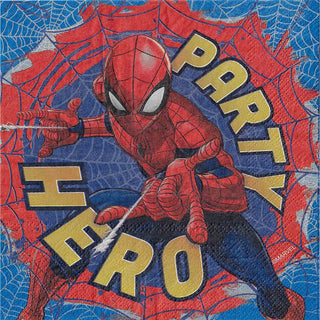 Spiderman Napkins | Spiderman Party Supplies NZ