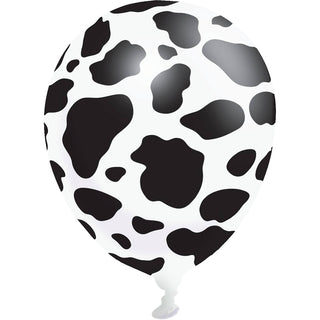 Cow Print Balloons | Farm Party Supplies NZ