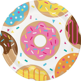 Donut Time Plates | Donut Party Supplies