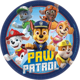 Amscan | Paw Patrol Adventures Plates – Lunch | Paw Patrol Party Theme & Supplies