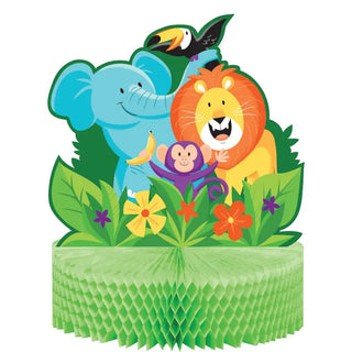 Jungle Safari Honeycomb Centrepiece | Jungle Safari Party Theme & Supplies | Creative Converting