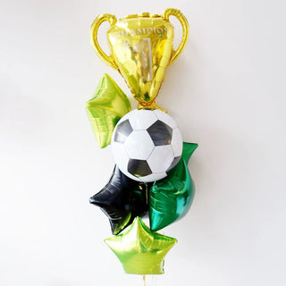 Soccer Fan Designer Foil & Latex Bouquet